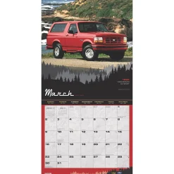 2025 Calendars|BrownTrout 2025 Ford Bronco 12