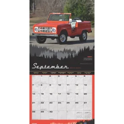 2025 Calendars|BrownTrout 2025 Ford Bronco 12