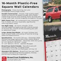 2025 Calendars|BrownTrout 2025 Ford Bronco 12