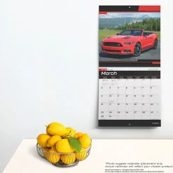 2025 Calendars|BrownTrout 2025 Ford Mustang 12