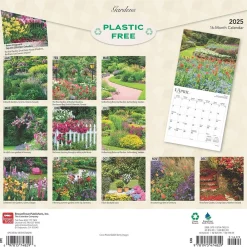 2025 Calendars|BrownTrout 2025 Gardens 12" x 12" Monthly Wall Calendar (9781975474829)