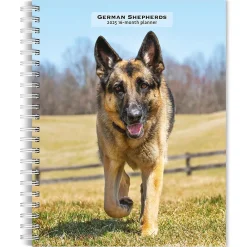 2025 Planners|BrownTrout 2025 German Shepherds 6" x 7.75" Weekly Engagement Planner, Paper Cover, Multicolored (9781975473143)