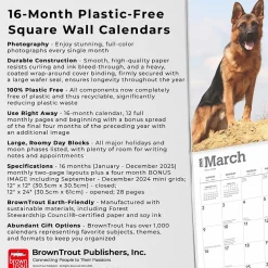 2025 Calendars|BrownTrout 2025 German Shepherds 12