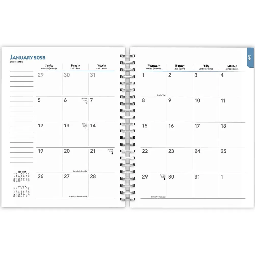 2025 Planners|BrownTrout 2025 Golden Retrievers 6" x 7.75" Weekly Engagement Planner, Paper Cover, Multicolored (9781975473150)