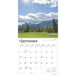 2025 Calendars|BrownTrout 2025 Golf Courses 12