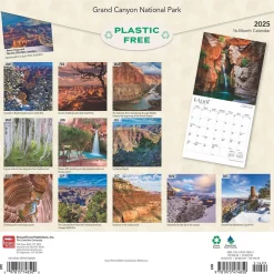 2025 Calendars|BrownTrout 2025 Grand Canyon National Park 12" x 12" Monthly Square Wall Calendar (9781975474850)