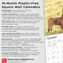 2025 Calendars|BrownTrout 2025 Highland Cows 12