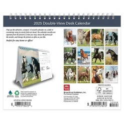 2025 Calendars|BrownTrout 2025 Horse Lovers 7.5" x 6" Monthly Desk Calendar (9781975478476)
