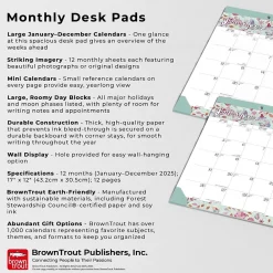 2025 Calendars|BrownTrout 2025 House of Turnowsky 17