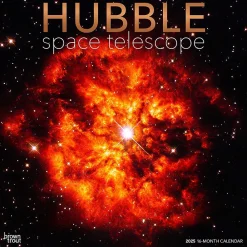 2025 Calendars|BrownTrout 2025 Hubble Space Telescope 12" x 12" Monthly Wall Calendar (9781975477172)