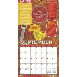 2025 Calendars|BrownTrout 2025 I Love Beer 12