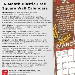 2025 Calendars|BrownTrout 2025 I Love Beer 12