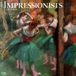 2025 Calendars|BrownTrout 2025 Impressionists 12" x 12" Monthly Wall Calendar (9781975474942)