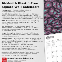 2025 Calendars|BrownTrout 2025 Innerspace 12