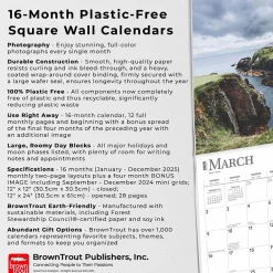 2025 Calendars|BrownTrout 2025 Ireland 12