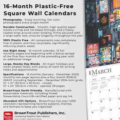 2025 Calendars|BrownTrout 2025 Japan 12