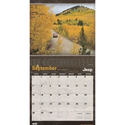 2025 Calendars|BrownTrout 2025 Jeep 12