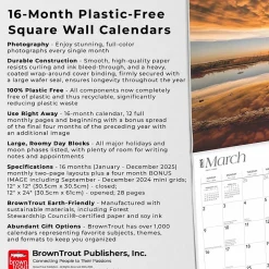 2025 Calendars|BrownTrout 2025 Kansas Wild & Scenic 12