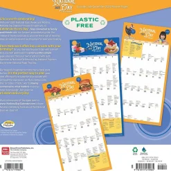 2025 Calendars|BrownTrout 2025 National Day 12" x 12" Monthly Square Wall Calendar (9781975479985)