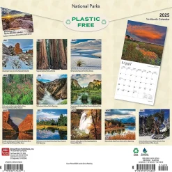 2025 Calendars|BrownTrout 2025 National Parks 12" x 12" Monthly Wall Calendar (9781975475345)