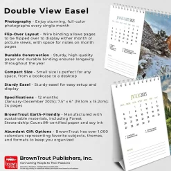 2025 Calendars|BrownTrout 2025 National Parks 7.5