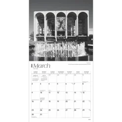 2025 Calendars|BrownTrout 2025 New York City Black & White 12