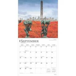 2025 Calendars|BrownTrout 2025 Norway 12