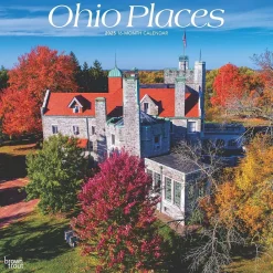 2025 Calendars|BrownTrout 2025 Ohio Places 12" x 12" Monthly Wall Calendar (9781975475475)