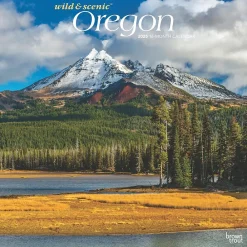 2025 Calendars|BrownTrout 2025 Oregon Wild & Scenic 12" x 12" Monthly Wall Calendar (9781975475505)