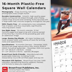 2025 Calendars|BrownTrout 2025 Otter Olympics 12