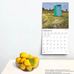 2025 Calendars|BrownTrout 2025 Outhouses 12