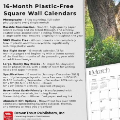 2025 Calendars|BrownTrout 2025 Pennsylvania Wild & Scenic 12