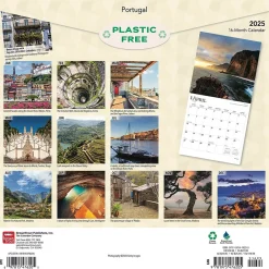 2025 Calendars|BrownTrout 2025 Portugal 12" x 12" Monthly Wall Calendar (9781975476205)