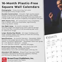 2025 Calendars|BrownTrout 2025 President Barack Obama 12