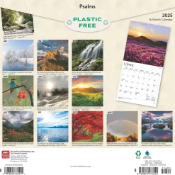 2025 Calendars|BrownTrout 2025 Psalms 12" x 12" Monthly Wall Calendar (9781975477554)