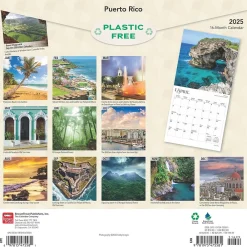 2025 Calendars|BrownTrout 2025 Puerto Rico 12" x 12" Monthly Wall Calendar (9781975475581)