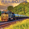 2025 Calendars|BrownTrout 2025 Railroads 12" x 12" Monthly Square Wall Calendar (9781975475604)