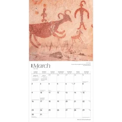 2025 Calendars|BrownTrout 2025 Rock Art of the Southwest 12