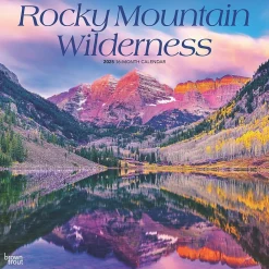 2025 Calendars|BrownTrout 2025 Rocky Mountain Wilderness 12" x 12" Monthly Wall Calendar (9781975475628)