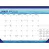 2025 Calendars|BrownTrout 2025 Seaside Currents 17" x 12" Monthly Desk Pad Calendar (9781975481285)