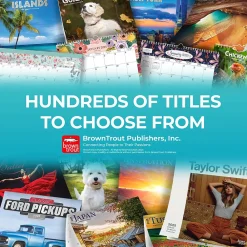 2025 Calendars|BrownTrout 2025 Seaside Currents 17