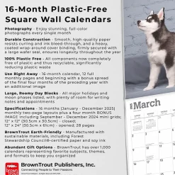 2025 Calendars|BrownTrout 2025 Siberian Husky Puppies 12