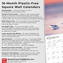 2025 Calendars|BrownTrout 2025 Simplicity 12