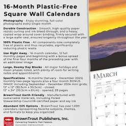 2025 Calendars|BrownTrout 2025 Sunrise Sunset 12