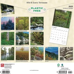 2025 Calendars|BrownTrout 2025 Tennessee Wild & Scenic 12" x 12" Monthly Wall Calendar (9781975475765)