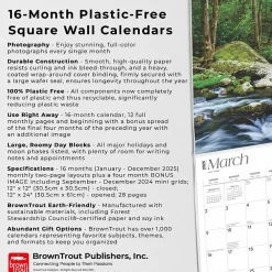 2025 Calendars|BrownTrout 2025 Tennessee Wild & Scenic 12