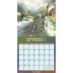 2025 Calendars|BrownTrout 2025 Time Out of Mind Lyrics Written by Bob Dylan 12