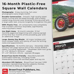 2025 Calendars|BrownTrout 2025 Tractors 12