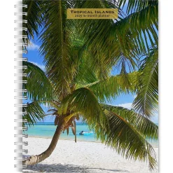 2025 Planners|BrownTrout 2025 Tropical Islands 6" x 7.75" Weekly Engagement Planner, Paper Cover, Multicolored (9781975473266)