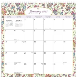 2025 Calendars|BrownTrout 2025 Tuscan Delight 12" x 12" Monthly Wire-O Wall Calendar (9781975478513)